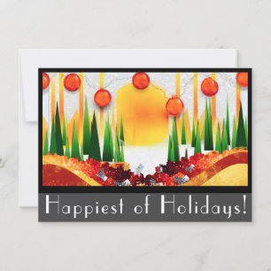 Flat Holiday Card 4.5 X 6.25