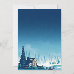 Flat Holiday Card 5" x 7"