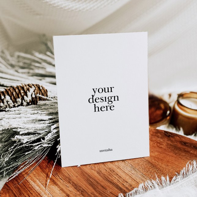 Flat Holiday Card Printing (Creator Uploaded)