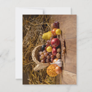 Flat Holiday Card, Size: 4.25" x 5.5", Paper: Matt