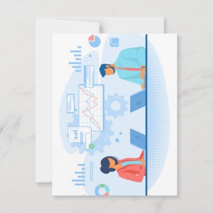 Flat Holiday Card, Size: 4.25" x 5.5", Paper: Matt