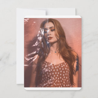 Flat Holiday Card, Size: 4.25" x 5.5", Paper: Matt Card