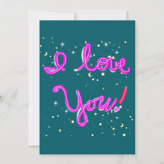 Flat Holiday Card Valentine