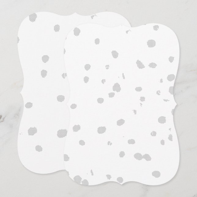 Flat Holiday & Wedding Cards | Custom Stationery (Front/Back)