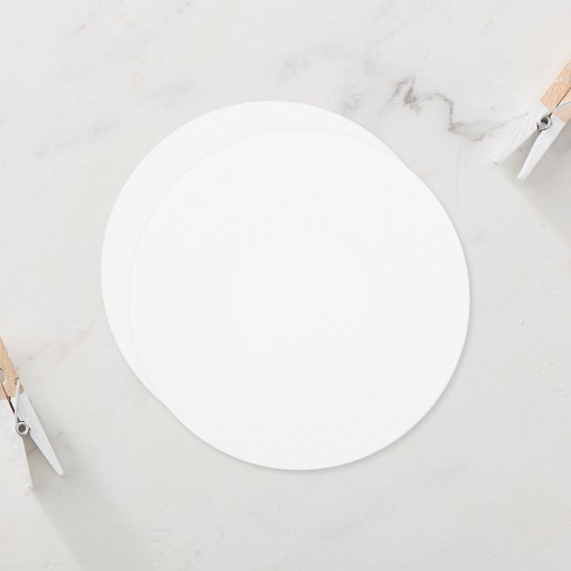 Flat Invitation, Size: 5.25" x 5.25", Paper: Matte Invitation (Front/Back In Situ)