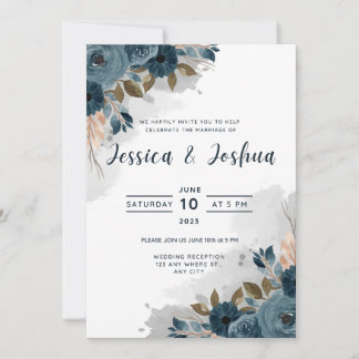Flat Invitation, Size: 5" x 7", Paper: Matte, Enve Invitation
