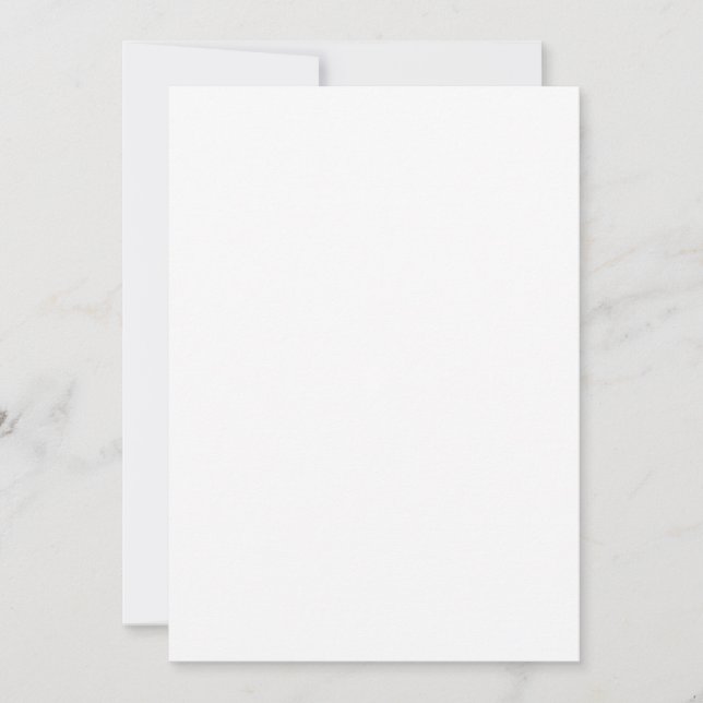 Flat Invitation, Size: 5" x 7", Paper: Matte, Enve Invitation (Front)