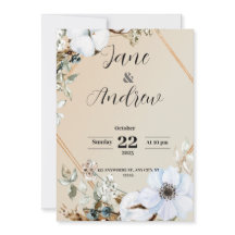 Flat Invitation, Size: 5" x 7", Paper: Matte, Enve