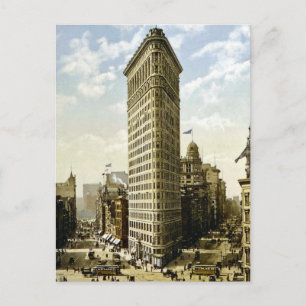 Flat Iron Building New York City, NY 1903 Vintage Postcard