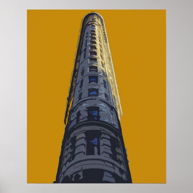 Flat Iron Building Poster (Front)