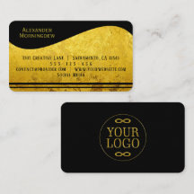 Flat Label Border - Wave black 1 - your logo
