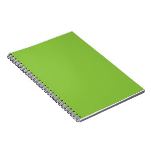 Flat Lime Green Background – School Texture Notebook