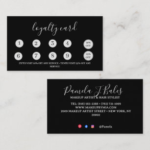 Flat Loyalty Card 3.5" x 2.0"