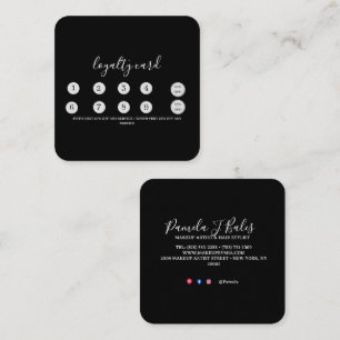 Flat Loyalty Card 3.5" x 2.0"