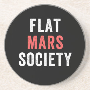 flat mars society coaster