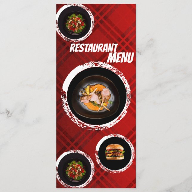 Flat Menu (Front)