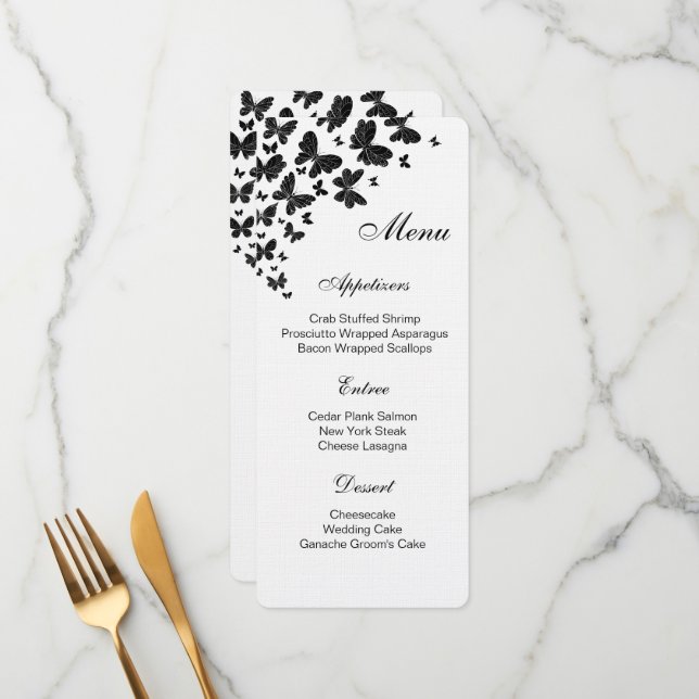 Flat Menu Card (Front/Back In Situ)