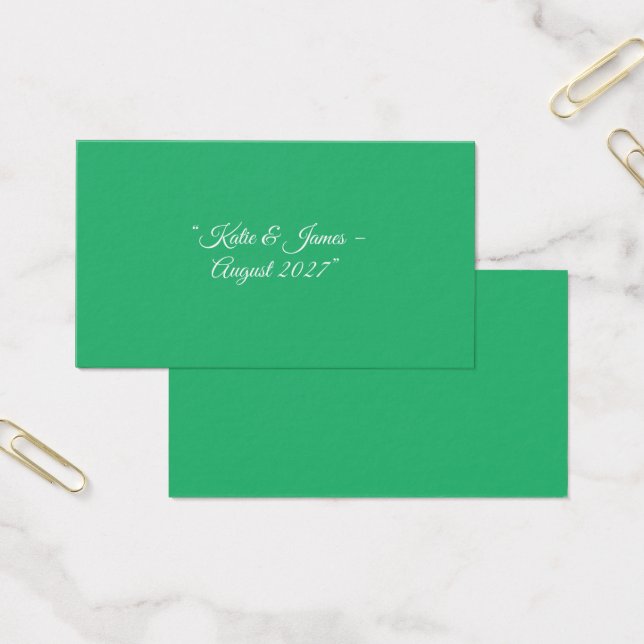 Flat Mint Green Background – Wedding Design (Office)