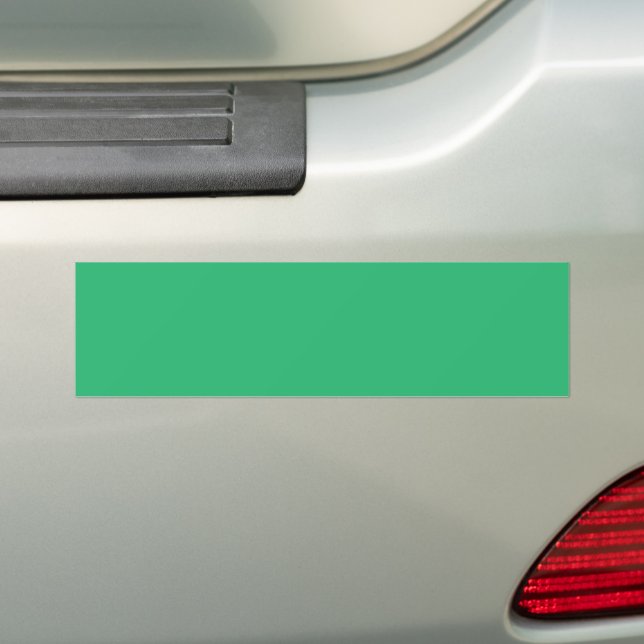 Flat Mint Green Texture Background for Design Bumper Sticker (On Car)