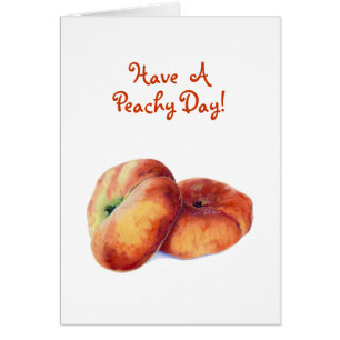 Flat Nectarines Card