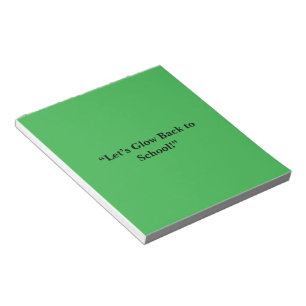 Flat Neon Green Background – School Texture Notepad