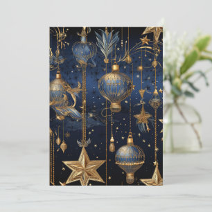 Flat Non-Photo Business Holiday Christmas Card