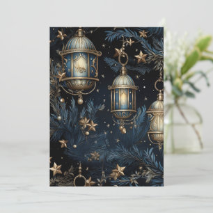 Flat Non-Photo Business Holiday Christmas Card