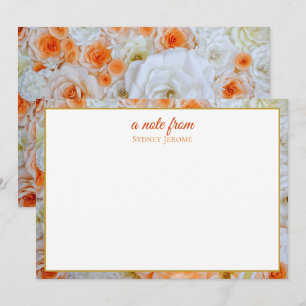 Flat Note Card