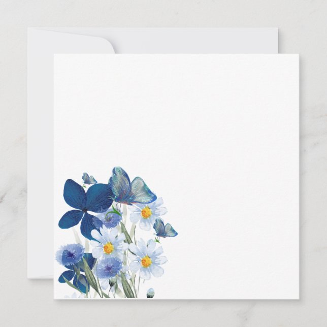 Flat note card  (Front)