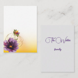 Flat Note Card