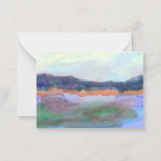 Flat Note Card