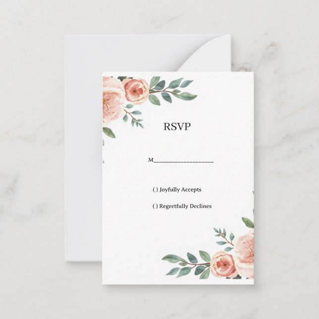 Flat Note Card (Front)