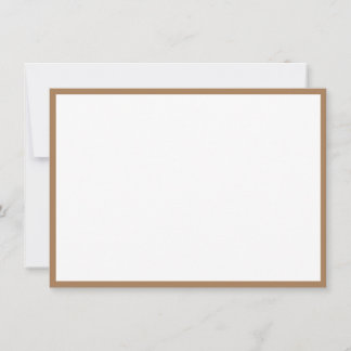 Flat Note Card