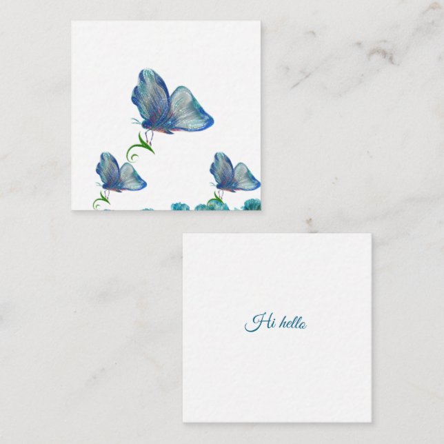 Flat Note Card (Front/Back)