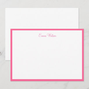 Flat Note Card