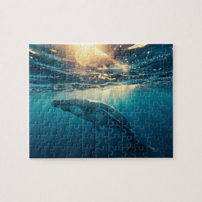 Flat Note Card Jigsaw Puzzle (Horizontal)