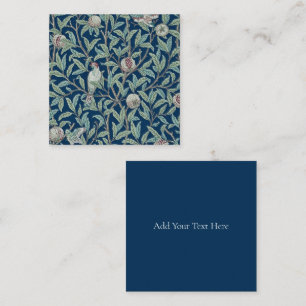 FLAT NOTE-CARD : WILLIAM MORRIS : POMEGRANATES CARD