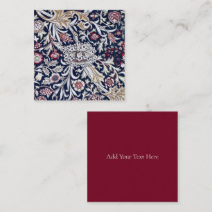 FLAT NOTE CARD : WILLIAM MORRIS : TRENT