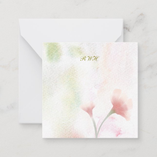 Flat note cards  (Front)