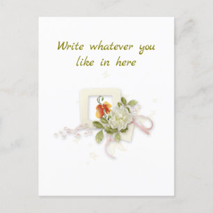 Flat postcard