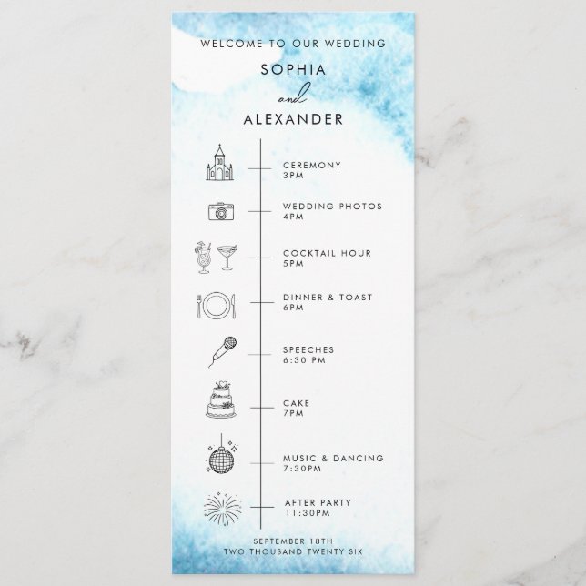 Flat Program Programme (Front)