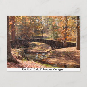 Flat Rock Park Columbus Georgia Post Card