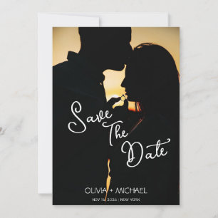 Flat Save The Date Card