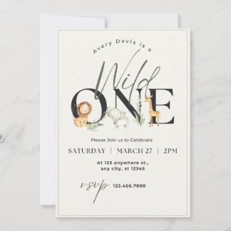 Flat Save The Date Card