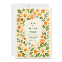 Flat Save The Date Card