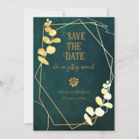 Flat Save The Date Card