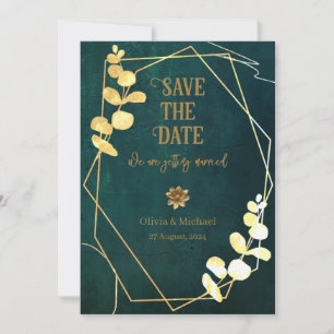 Flat Save The Date Card