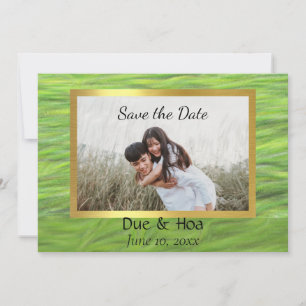Flat Save The Date Card