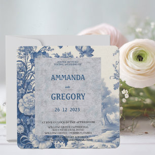 Flat Save The Date Card