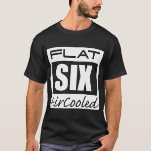 Flat six Aircooled porsche engine inspired turbo e T-Shirt